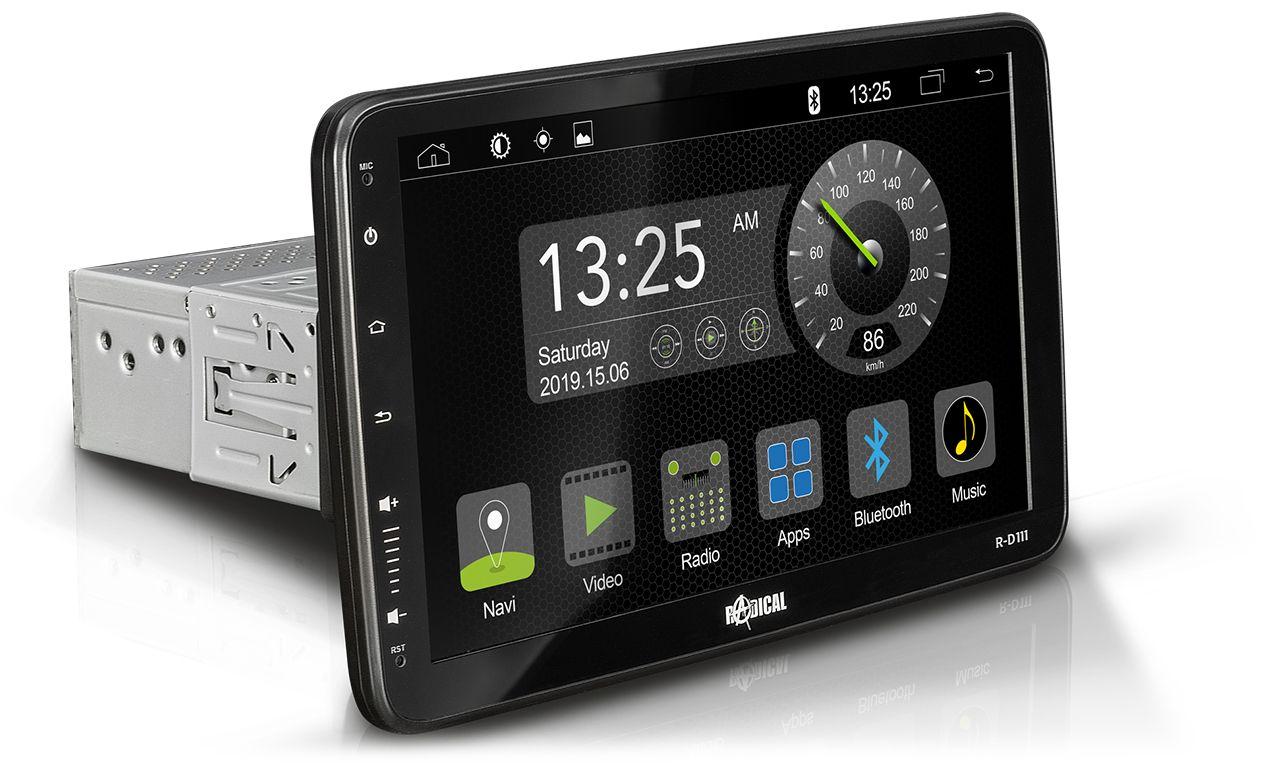 Autoradio 1 Din 10 Pouces Multimedia Bluetooth Wifi Android